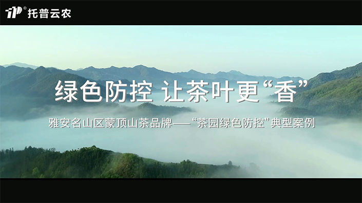四川雅安名山區(qū)蒙頂山茶品牌——托普云農(nóng)“茶園綠色防控”典型案例